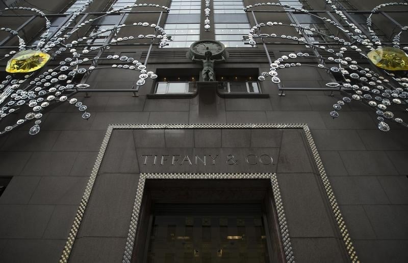 Le chiffre d'affaires trimestriel de tiffany en leger recul