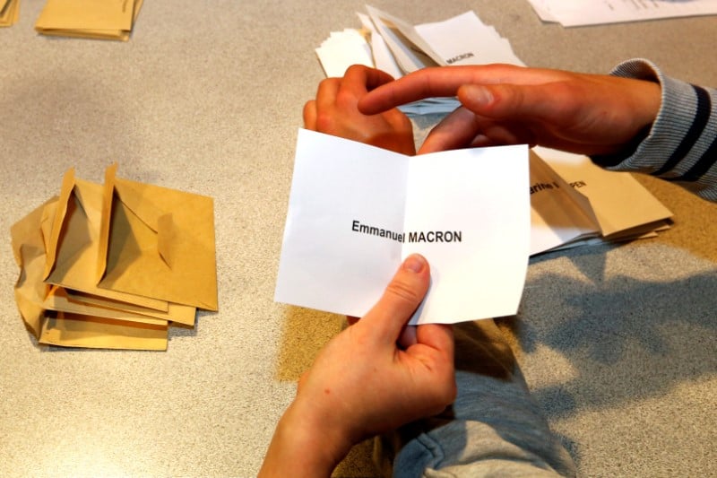 Macron elu avec 66,1% des voix