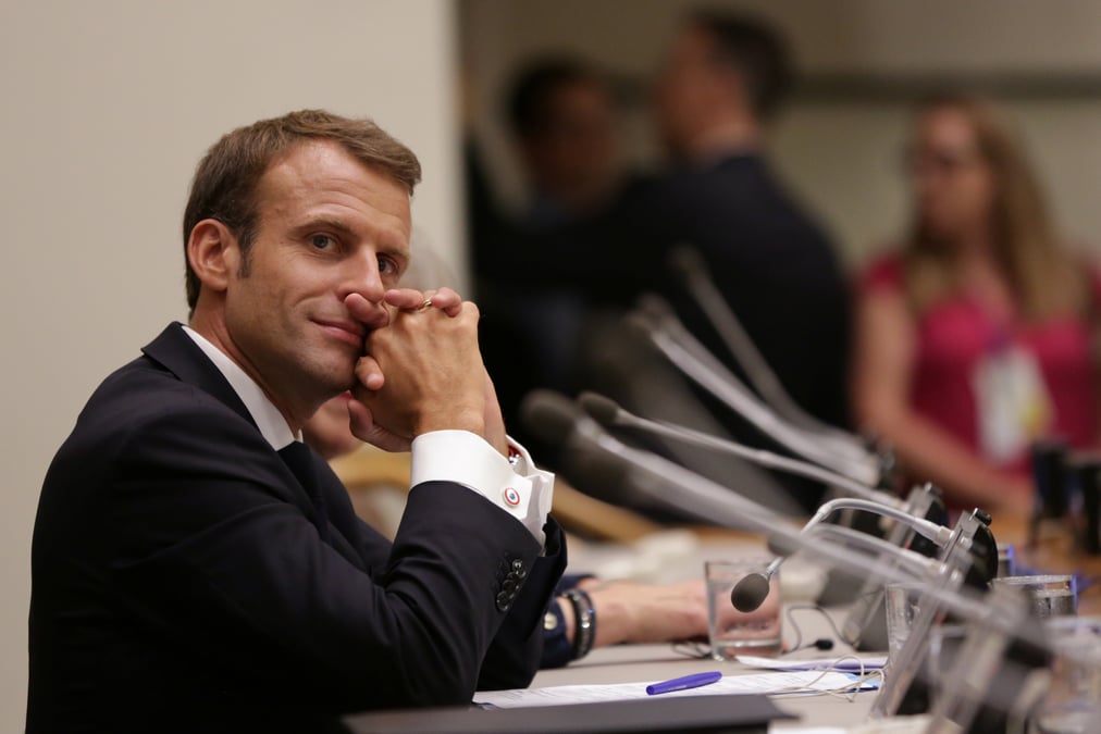 Sargasses et chlordecone pour macron en martinique et guadeloupe
