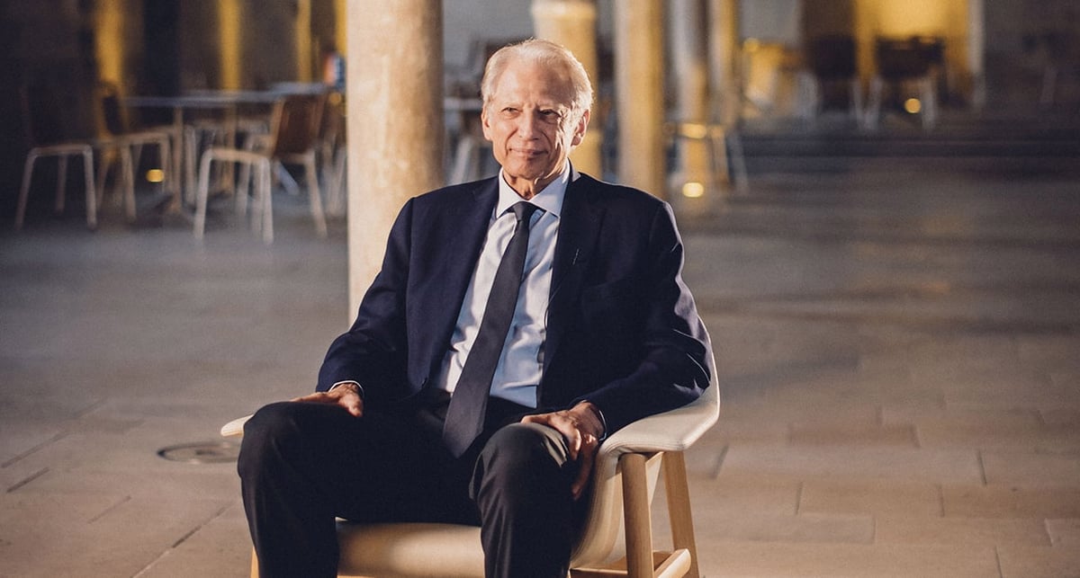 Dominique de Villepin, ex-Premier ministre de Jacques Chirac, pendant un colloque au collège des Bernardins sur la Dignité en politique, le 12 juin 2025.