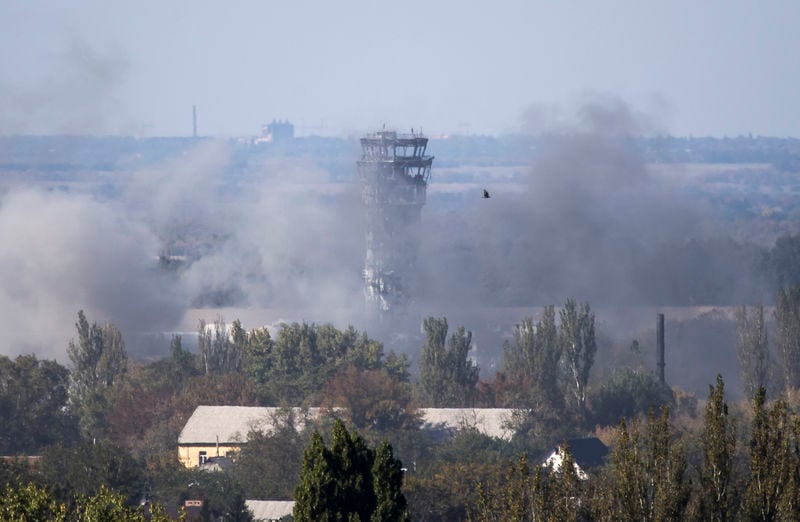 La lutte pour l'aéroport de Donetsk se poursuit en Ukraine