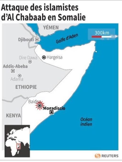 Attaque des islamistes d'al chabaab en somalie