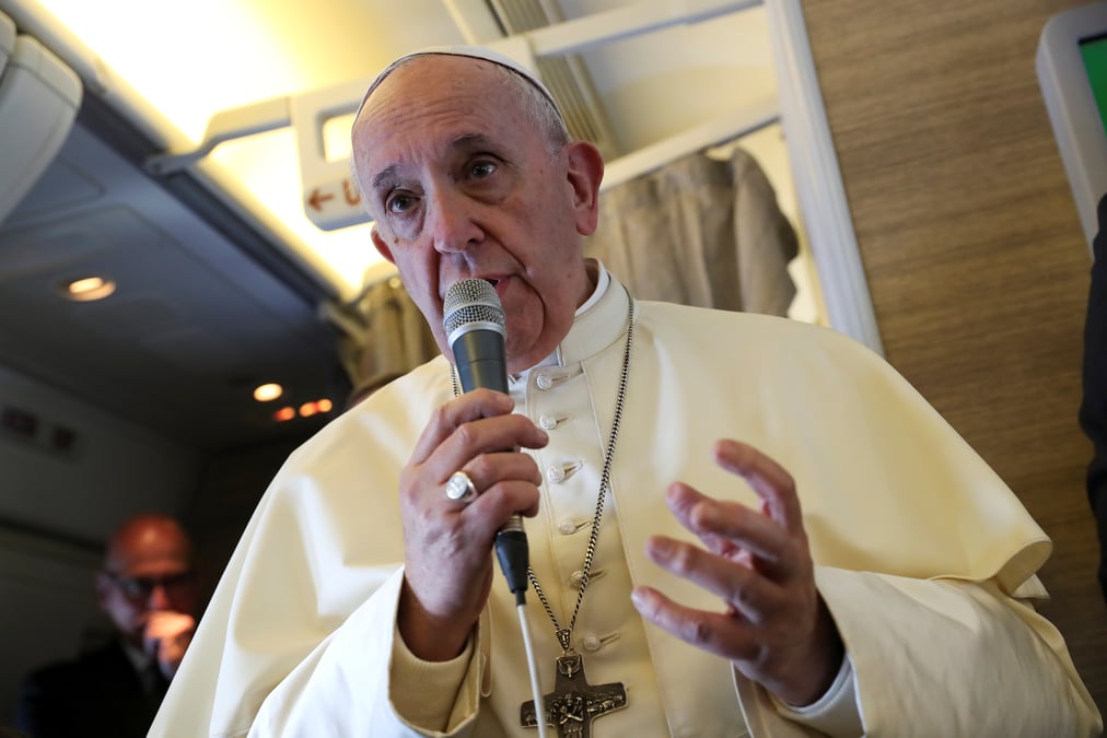 Le pape francois denonce l'inegal acces a la nourriture