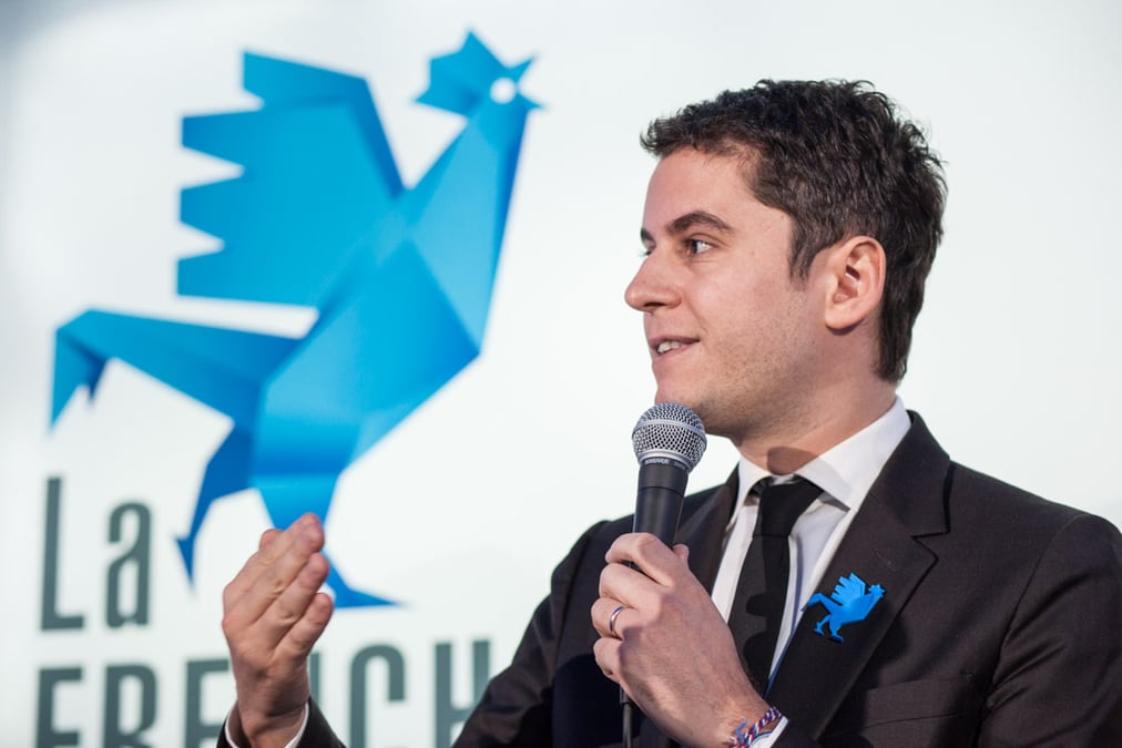 Gabriel Attal, secrétaire d'État auprès du ministre de l'Éducation nationale et de la Jeunesse