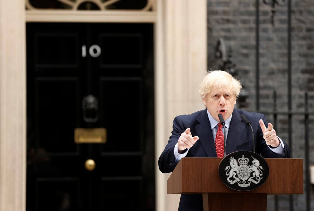 Coronavirus: boris johnson volontariste pour son retour a downing street