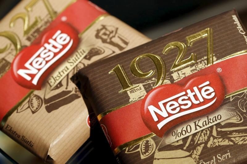 La croissance organique de nestle tres legerement en deca des attentes en 2015