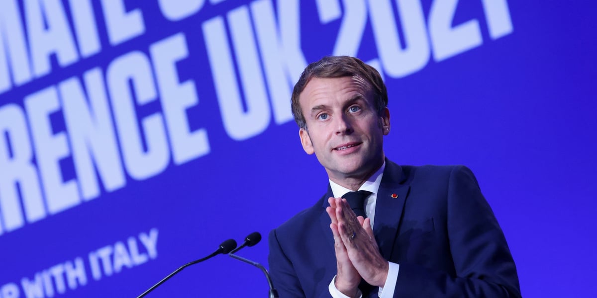 macron COP26