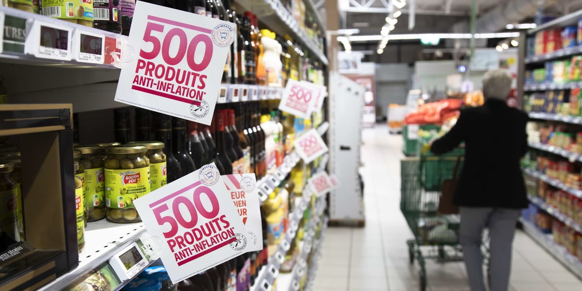 La hausse des prix s'est nettement adoucie à 3,1% sur un an en janvier, en France.