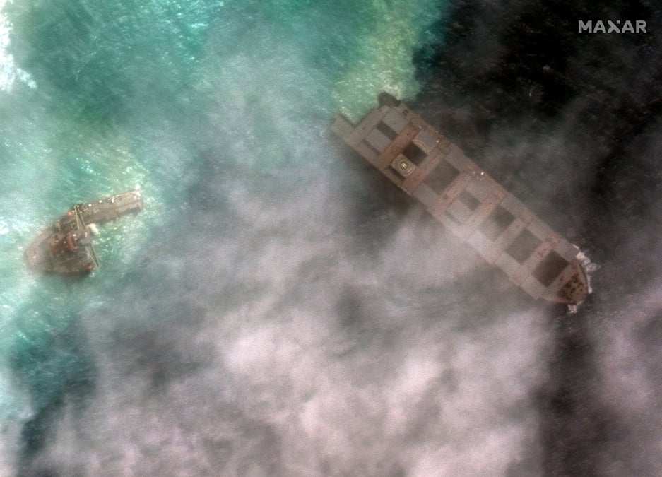 Maree noire a maurice : excuses du proprietaire japonais du bateau