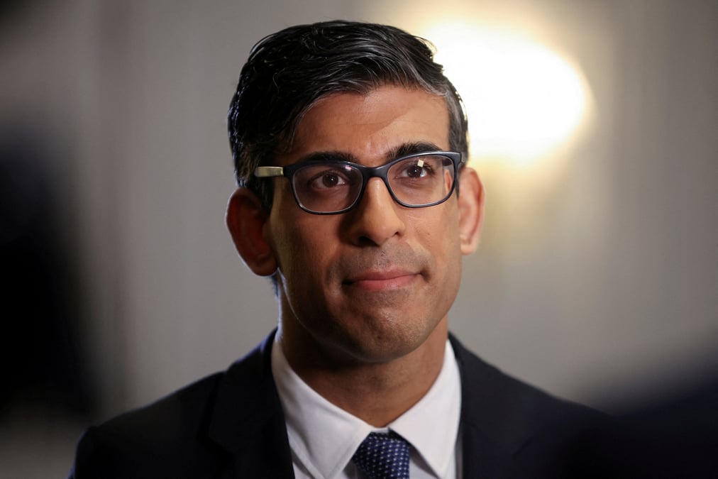 Photo d'archives du premier ministre britannique, rishi sunak