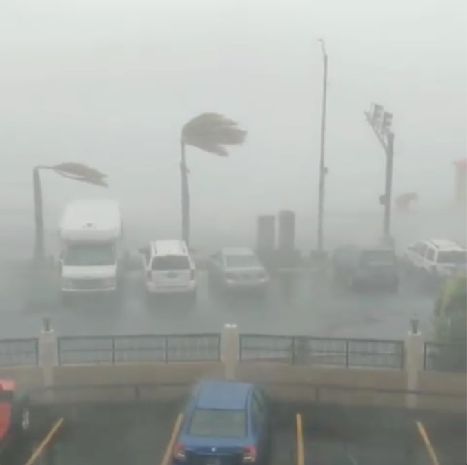 La tempete dorian se transforme en ouragan