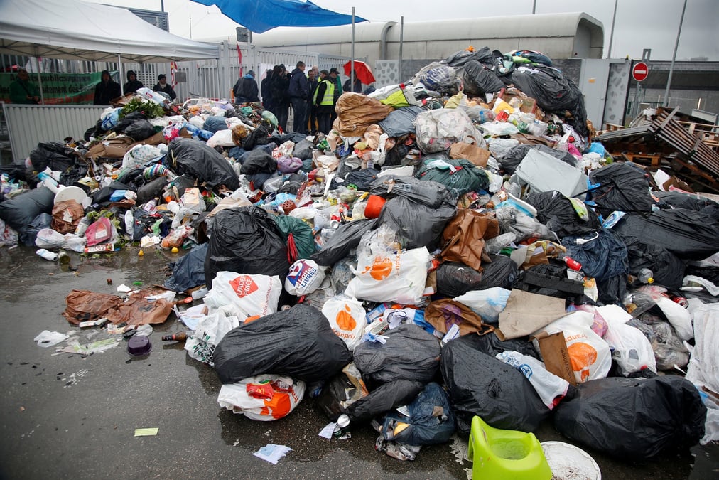 éboueurs Paris ordures