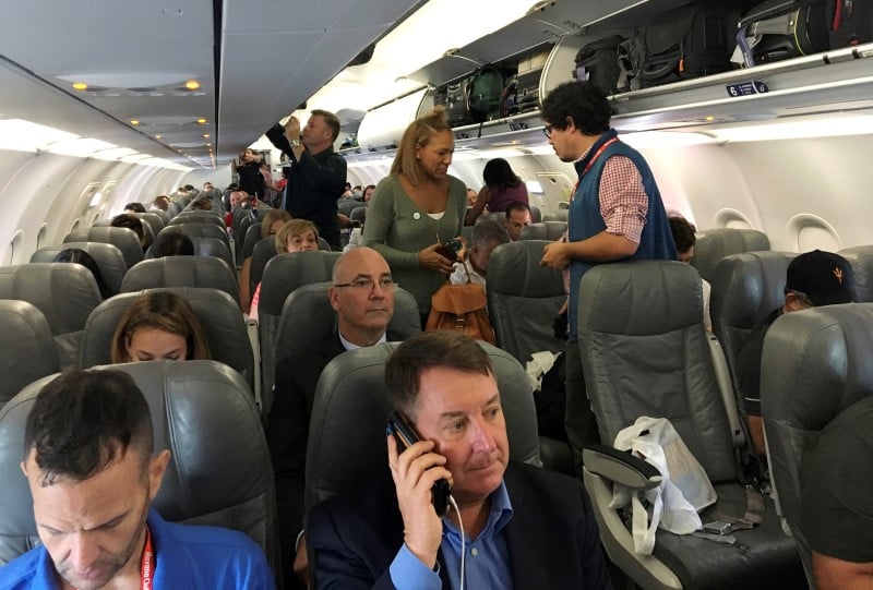 Ouverture de la premiere ligne reguliere entre cuba et les usa
