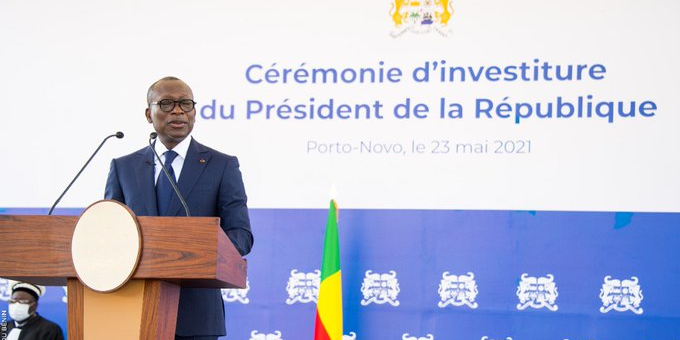 talon patrice benin investiture
