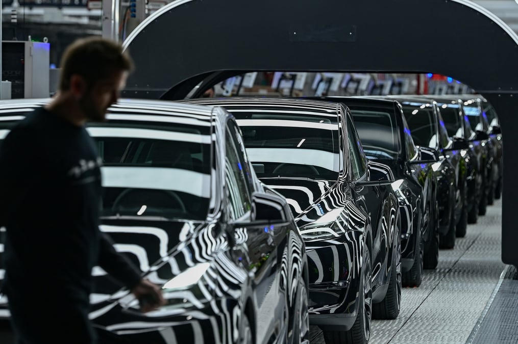 Malgré une hausse fulgurante de 60,6% à 115.971 unités en juillet, les ventes de voitures électriques représentent 13,6% du marché en juillet, derrière l'essence (35,8%) et, surtout, derrière le diesel (14,1%). (photo d'illustration)