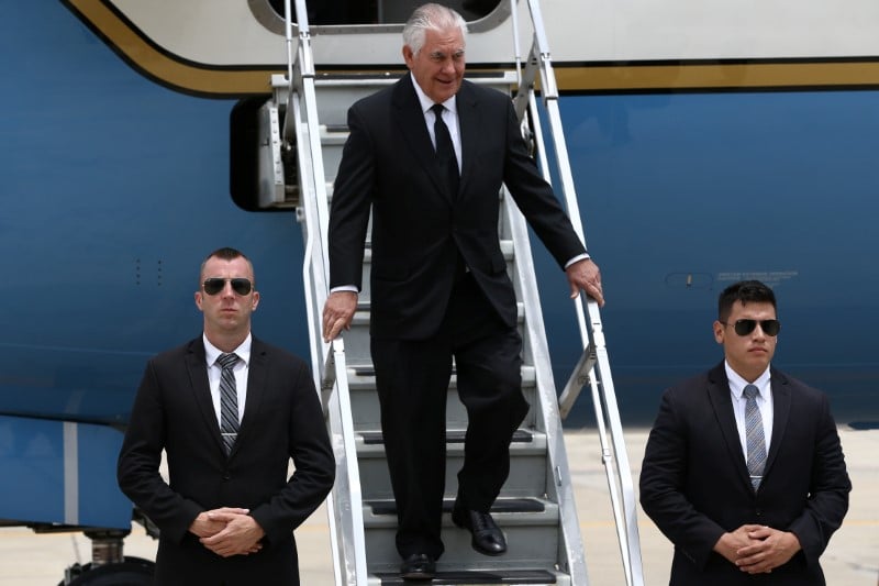 Tillerson a bangkok pour resserrer les liens usa-thailande