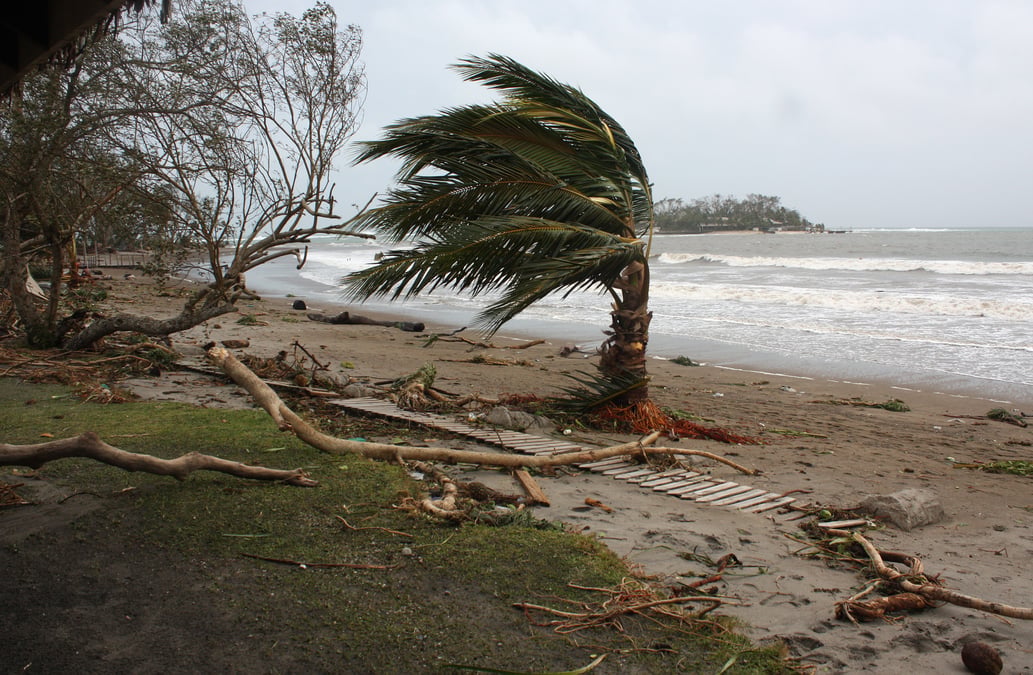 Les degats causes par le cyclone pam ajoutent a l’inquietude des micro-etats du pacifique