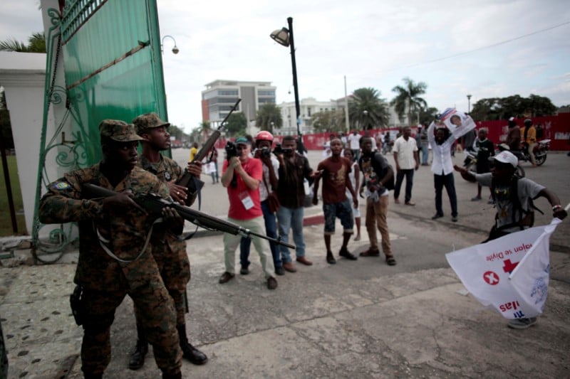 Election presidentielle sous tension a haiti