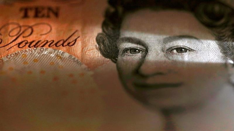 Probabilite de 25% d'une parite livre/euro a 12 mois