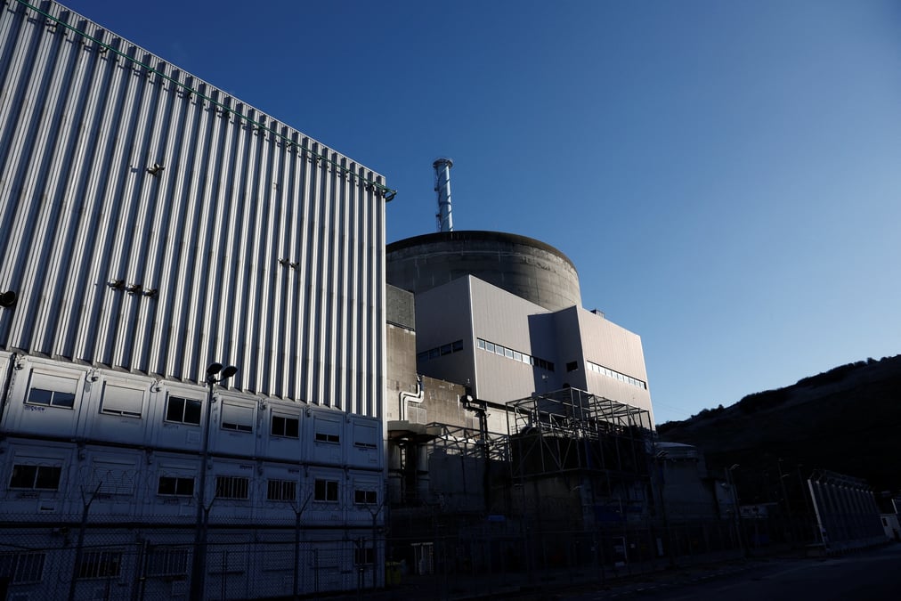 Visite a la centrale nucleaire de penly d'edf