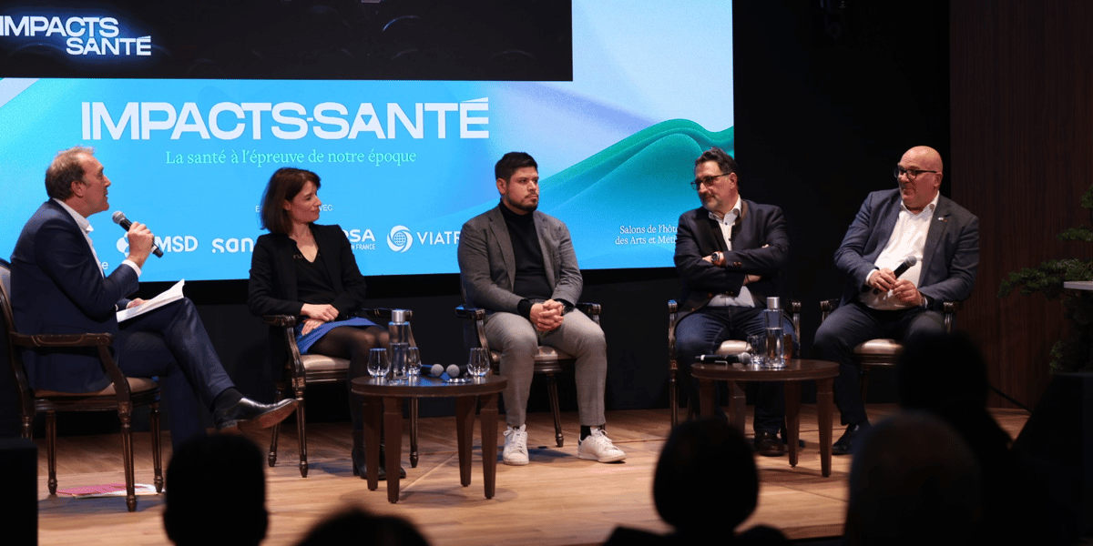 Le débat « Financement, recherche, data : la France est-elle (dés)armée ? » lors de l'événement Impacts Santé du 25 avril, organisé par La Tribune.