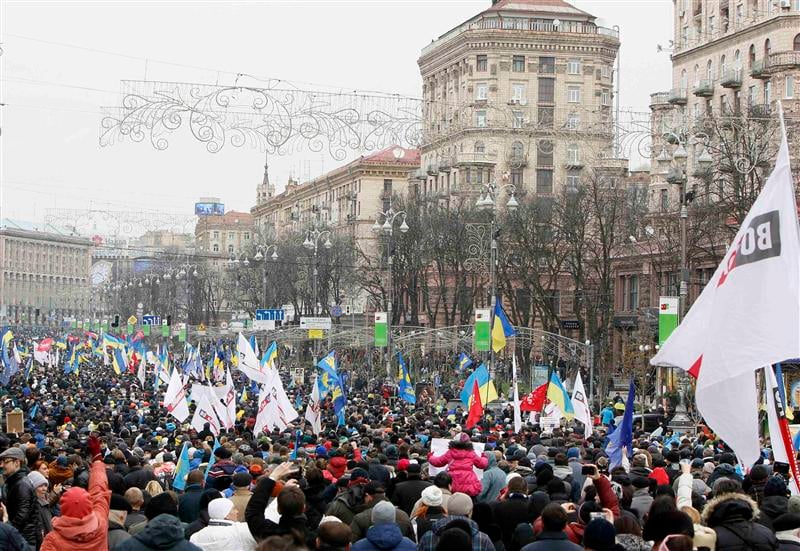 L'opposition ukrainienne réclame la démission du pouvoir
