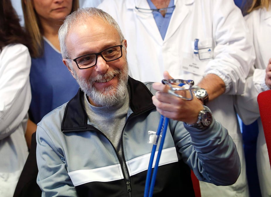 Le medecin italien atteint d'ebola est gueri