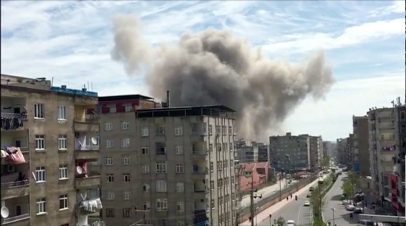 Une explosion fait plusieurs blesses a diyarbakir en turquie