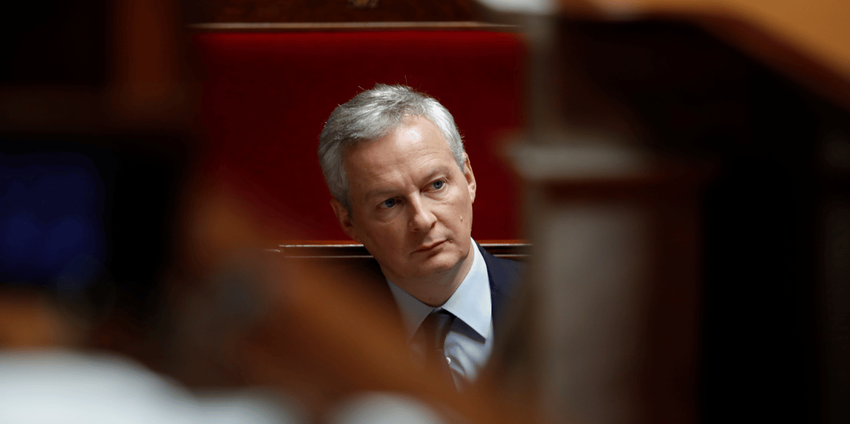 Bruno Le Maire, ministre des Finances,
