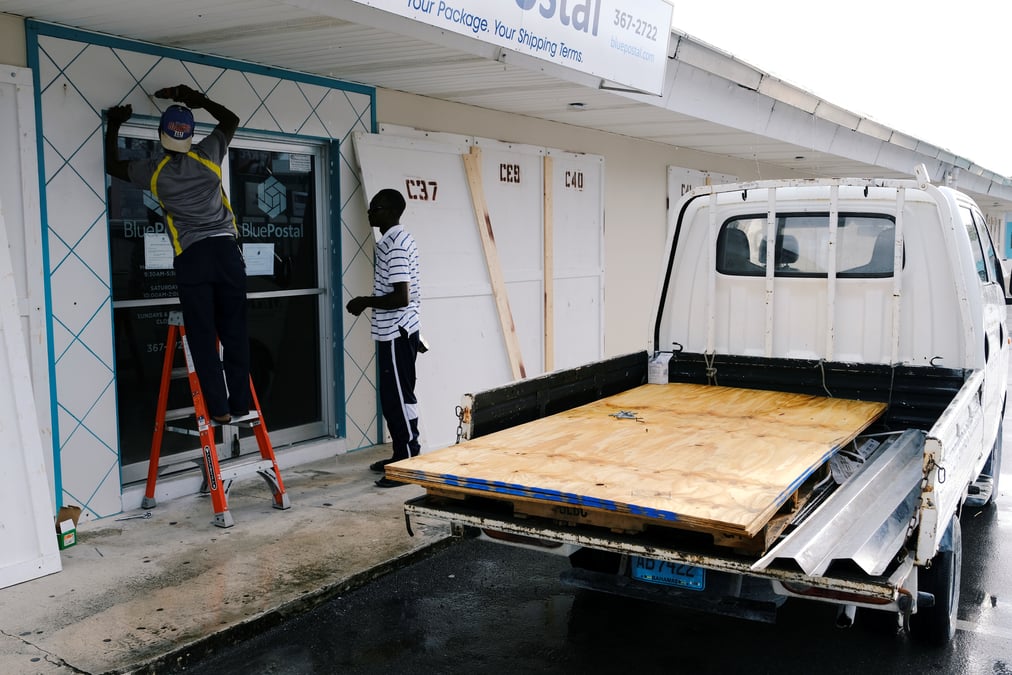 L'ouragan dorian se dirige vers la floride mais pourrait l'epargner