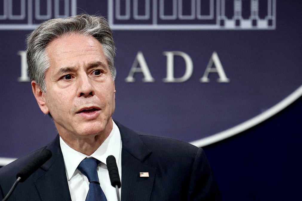 Photo d'archives du secretaire d'etat americain antony blinken