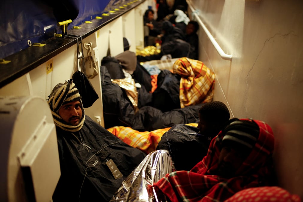 Plus de 300 migrants recueillis en 48 heures au large de la libye