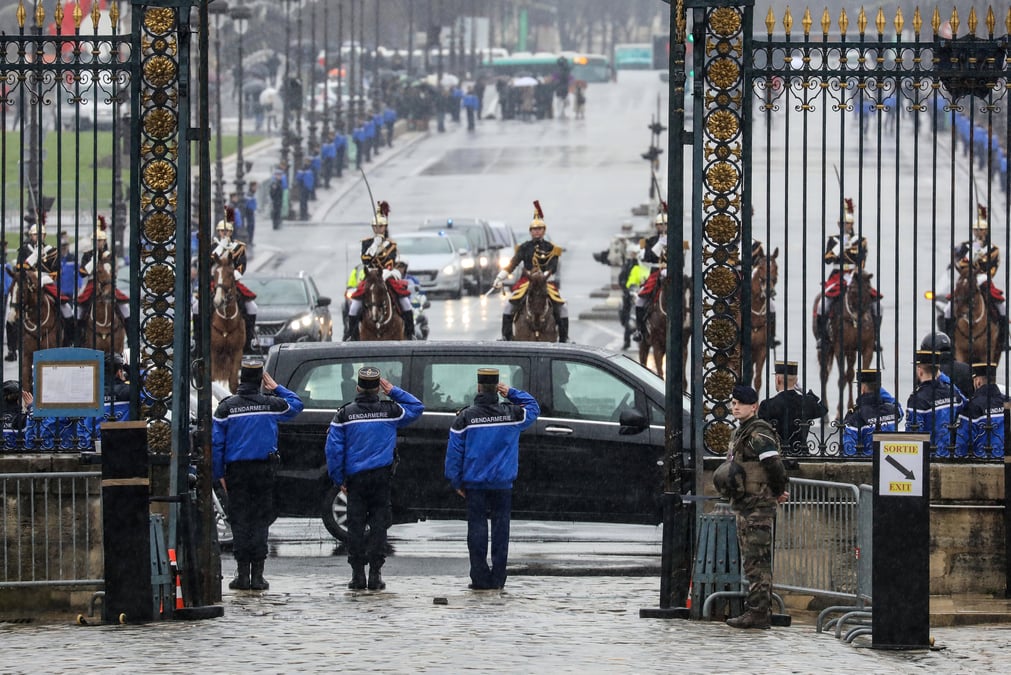 Dernier hommage a trebes aux victimes civiles des attentats