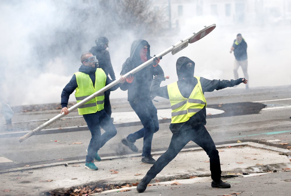 "gilets jaunes": rsf s'inquiete de la persistance d'un climat anti-medias
