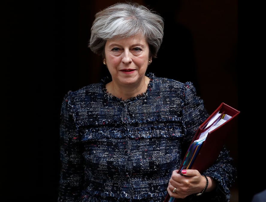 Theresa may a florence pour sortir de l'impasse avec l'ue sur le brexit