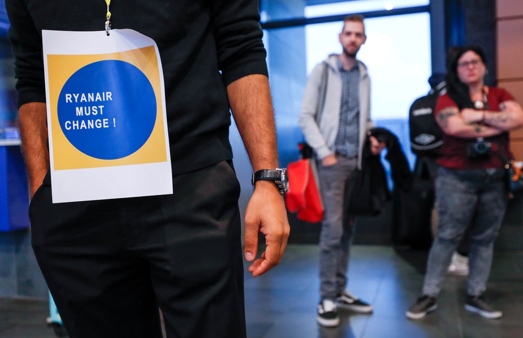 Greve historique chez ryanair, pres de 400 vols annules