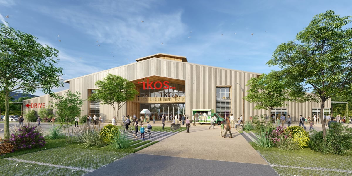Le village du réemploi ïkos devrait voir le jour en 2027 au nord de Bordeaux.
