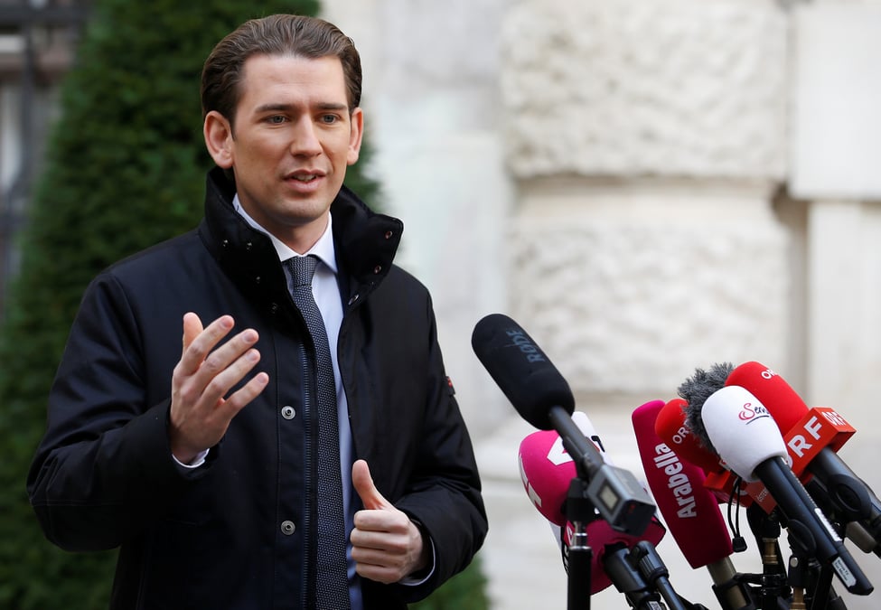 Droite et extreme-droite autrichiennes proches d'un accord, selon kurz