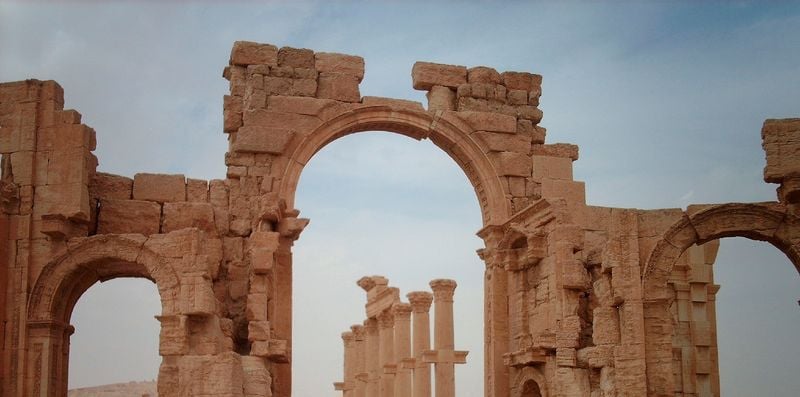 Le groupe etat islamique aux portes de la citadelle de palmyre