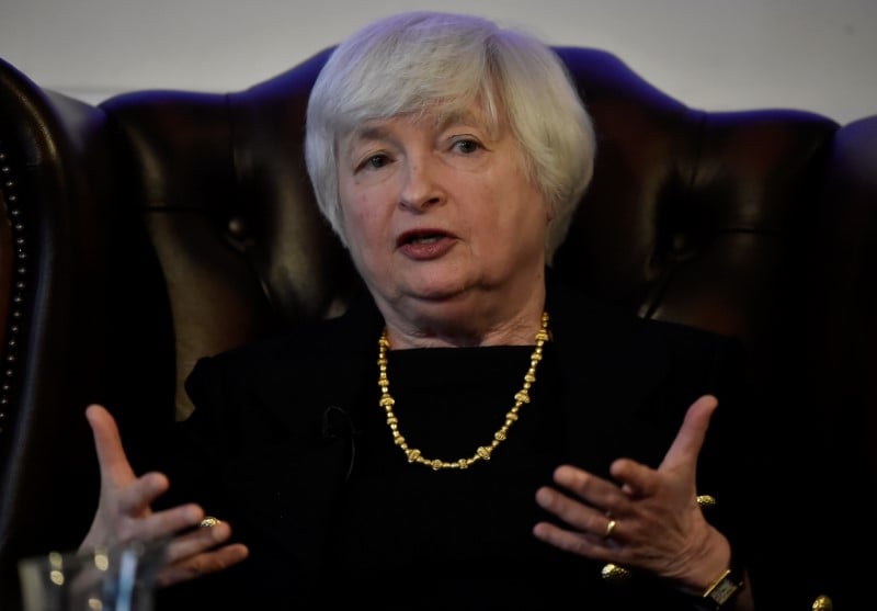 Janet yellen ne voit pas de crise financiere de son vivant