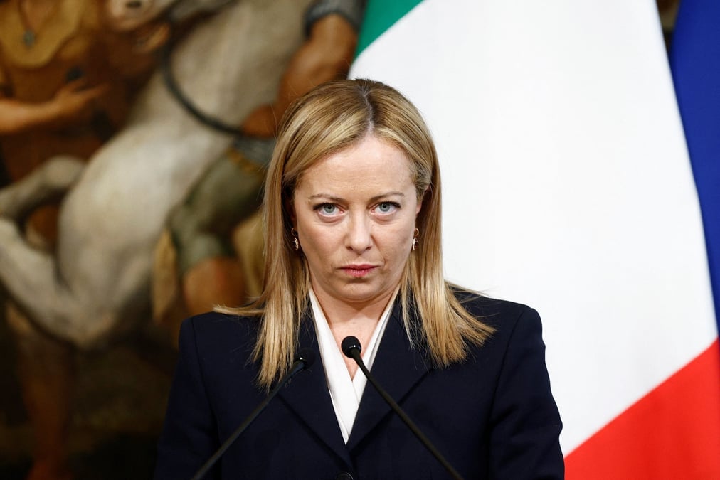 Il y a un peu plus d'un an, Giorgia Meloni devenait la présidente du conseil des ministres en Italie, le 22 octobre 2022.