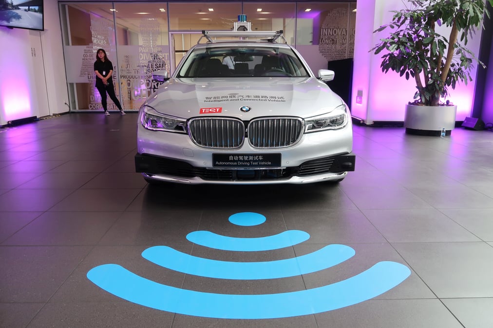 Bmw et tencent s'allient dans la voiture autonome en chine