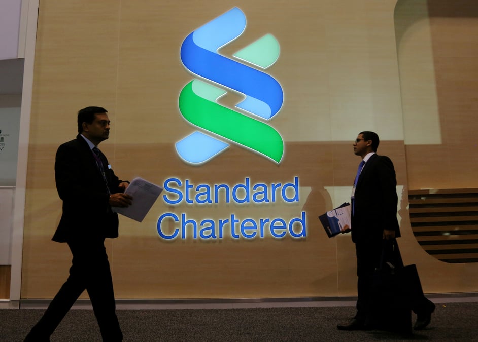 L'asie gonfle le benefice de standard chartered au 1er semestre