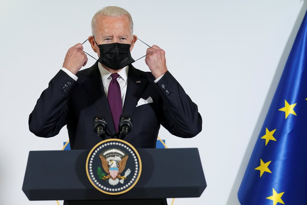 Joe biden teste negatif au covid-19