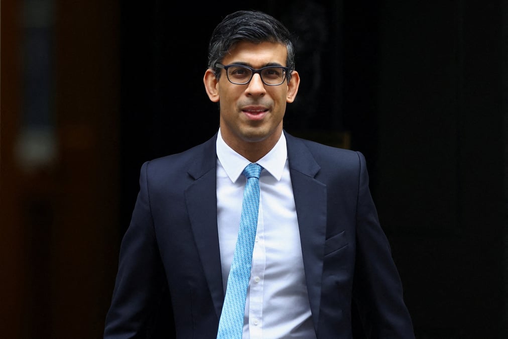 Photo d'archives du premier ministre britannique, rishi sunak