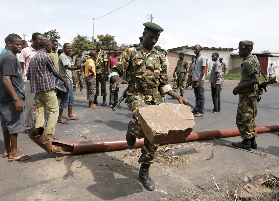 Les manifestants de nouveau dans la rue au burundi