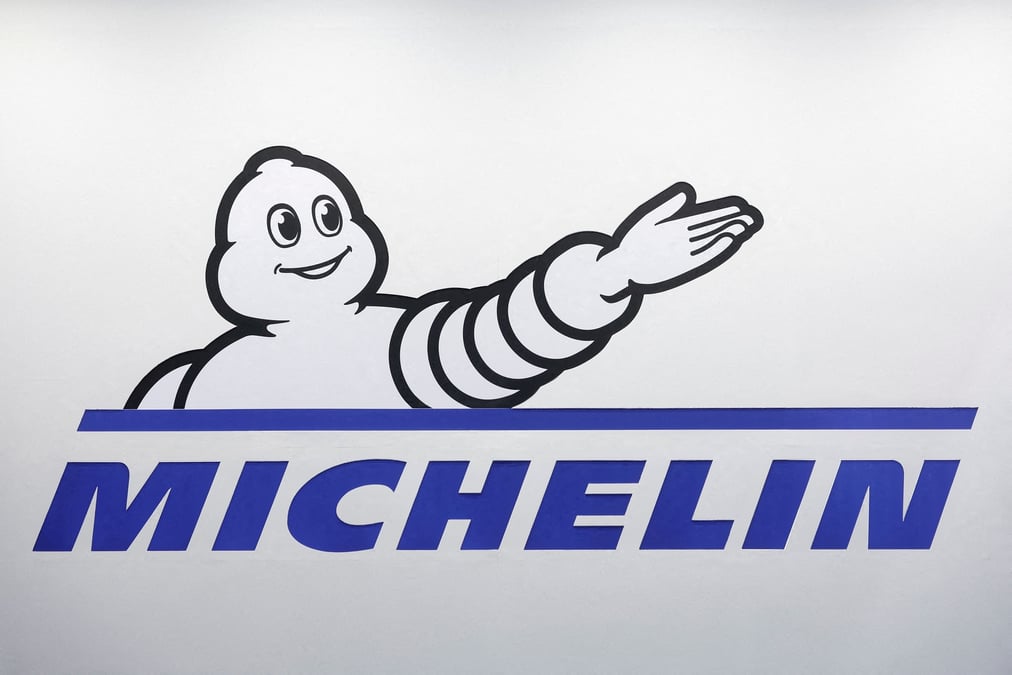 Photo d'archives du logo de michelin