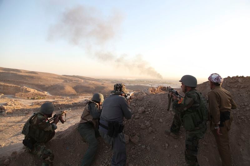 Paris presse l'UE d'envoyer d'armes aux Kurdes d'Irak