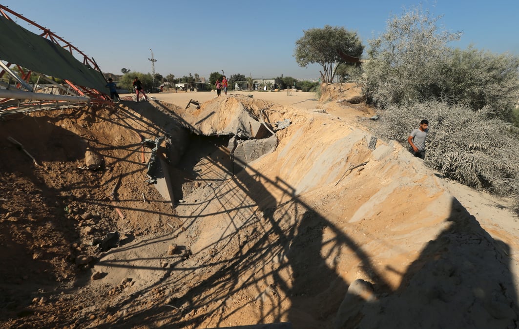 Raids aeriens de tsahal a gaza apres des tirs de roquettes