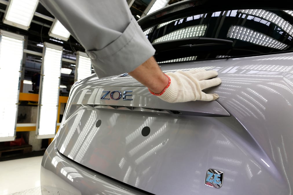 Les renault en autopartage sont entrees en service a paris